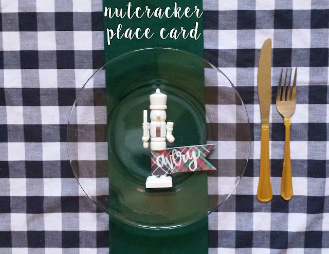 nutcracker place card